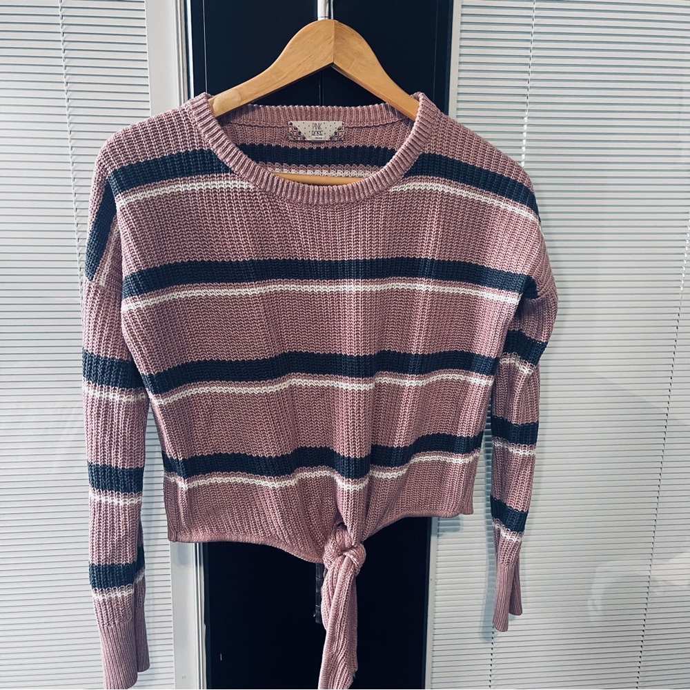 Pink Rose Sweater